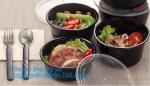 Take-away food package 3000ml large plastic salad bowls,PP white 700ml