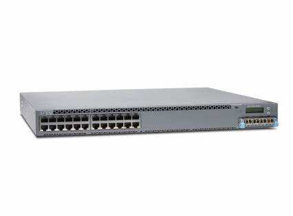 Customized Size Ethernet Access Switches for Data Center Networks EX4400-24T POE Function