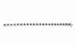 Luxury Ruby Gemstone Necklace A Grade Cubic Zirconia Gemstone Necklace 925