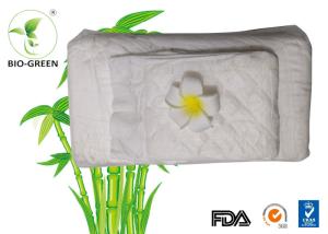 Wholesale Eco Friendly Bamboo Disposable Nappy Liners , Soft Biodegradable Bamboo Fleece Inserts from china suppliers