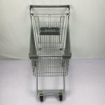 Australian Type Supermarket Shopping Trolley 125L Grocery Trolley Cart With PU