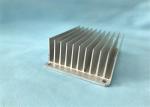 Hole Punched Aluminium Extrusion Heat Sink Profiles Polishing Surface