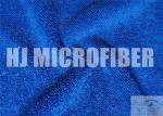 Blue 30 * 40 microfiber dish towels , weft twist Ultra Thick Plush Fleece