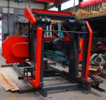 CNC Horizontal Band Sawmill Saw Machines, Wood Log Cutting Saws Bandsaw Mill