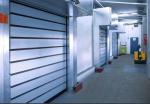 Windproof Preservation High Speed Spiral Door For Aluminum Control Panel