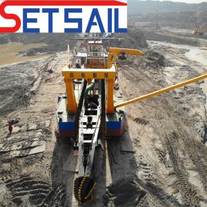 Wholesale Cutter Suction Sand Dredging Machinery for River Sand Capacity of 750-1000 Cubic Meter from china suppliers