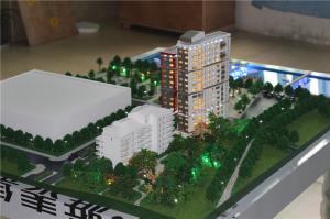 Wholesale Led light 3d residential building model miniature house model from china suppliers
