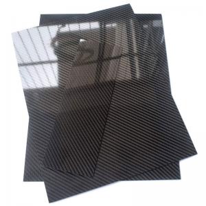 China Carbon Fiber High Gloss Twill Woven Sheets Glossy / Matte Surface on sale