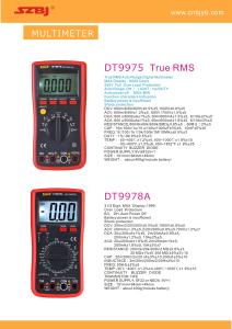 Wholesale DT9978A 200M 700V 20K Mini Digital Multimeter from china suppliers