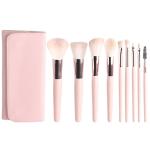 Sensitive Skin Wool Makeup Brushes Long Service Life Travel Cosmetic Kit