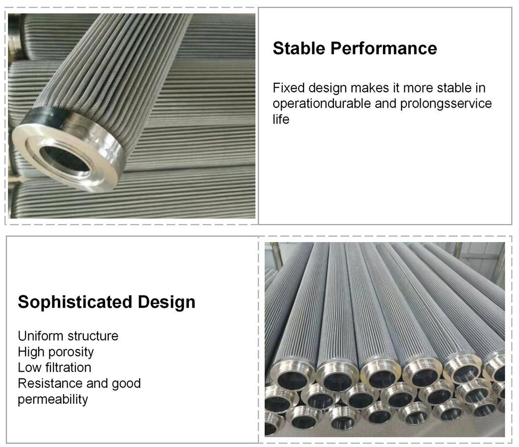 Factory Supply Stainless Steel Basket Tube Filter