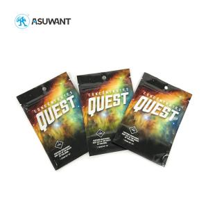 Wholesale Resealable Medical Marijuana Tea Bags Stand Up Mylar Biodegradable Custom Printing from china suppliers