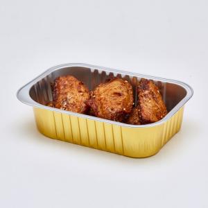 China 1500ml Foil Food Container  Heavy Duty Foil Pan For Oven Grill Microwavable Cooking Baking on sale