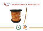 PTFE / PVC / fiberglass / rubber insulated thermocouple wire custom made color