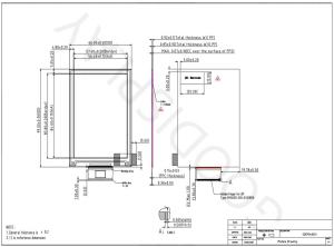 Wholesale 4.0'' 400*600 full color reflective standard e-paper display from china suppliers