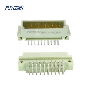 Wholesale DIN 41612 3 Rows Eurocard Connector Male 90 Degree R/A Board Lock PCB from china suppliers