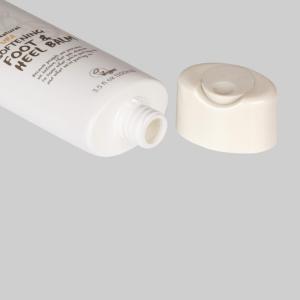 Wholesale 60-120ml Shampoo Tubes Cosmetic Facial Cleanser Tube With Press Cap Oval Flat Tube from china suppliers
