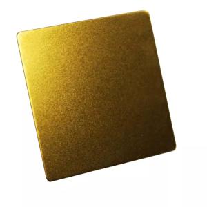Wholesale Thickened 430 Bead Blasted Stainless Steel Sheet Inoxidable Practical from china suppliers