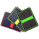 10.6W Monocrystalline Silicon Solar Panel For Outdoor Emergency Cell Phone
