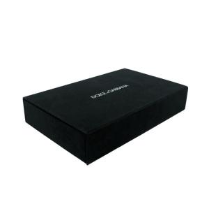 Wholesale Wooden Luxury Gift Boxes Black Paper Silk Screen 1C printing from china suppliers