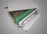 19”Standard 96 Core Optical Fiber Termination / Terminal Box