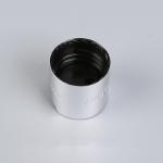 Shiny Silver Aluminium Shampoo Push Disc Top Cap Tassel 28/410 Disc Top Caps