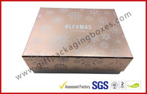 Wholesale Eco Friendly Luxury Cosmetic Packaging With Hot Stamping Process , Rectangle Shaped from china suppliers