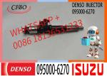 Common Rail DENSO Fuel Injector 095000-6270 095000-6274 For Diesel ISUZU 6UZ1 8