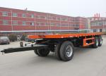 Upgrade Cargo Transportation Heavy Duty Grade Full Trailer 8/12 Tires