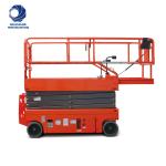 convenient 230kg Load Capacity 6 Mters Electric Scissor Type Lift