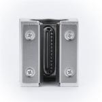 Round Linear Bearing Slide Unit Aluminum Alloy Linear Motion Block Precision