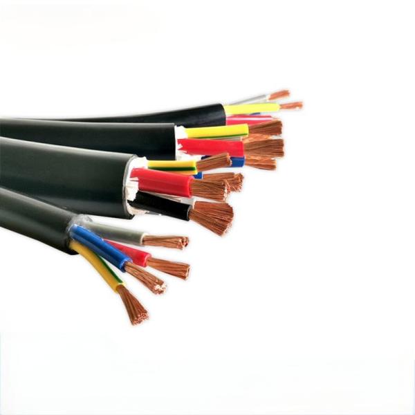 RVV Electrical Cable Power Cable Multi Conductor Wire 2 3 4 5 Core 0.75 1 1.5 2