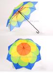 BSCI J handle Straight Windproof Golf Umbrellas