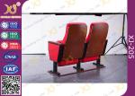 High Density Sponge Church Pulpit Chairs With Strong Steel Base / Movie Theater
