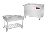 SS Buffet Server Electric Food Warmer Commercial Push Type Bain Marie Cabinet