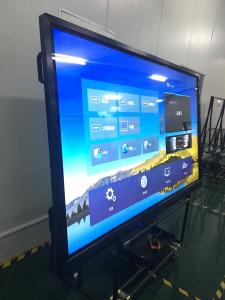 Wholesale 75 inch infrared(IR) finger touch multi-point touch smart tv with built-in pc from china suppliers