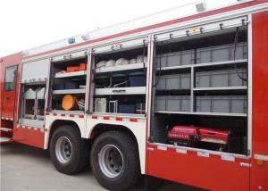 China 265Kg Six Seats 6x4 Drive Fire Equipment Truck which Loaded 168 Sets Fire Equipment on sale