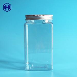 Wholesale Thin Wall Square Plastic Food Containers With Aluminium Screw Cap from china suppliers