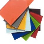 4mm Decorative Glass Infrared Bathroom Heater for Wall Mounting in Modern