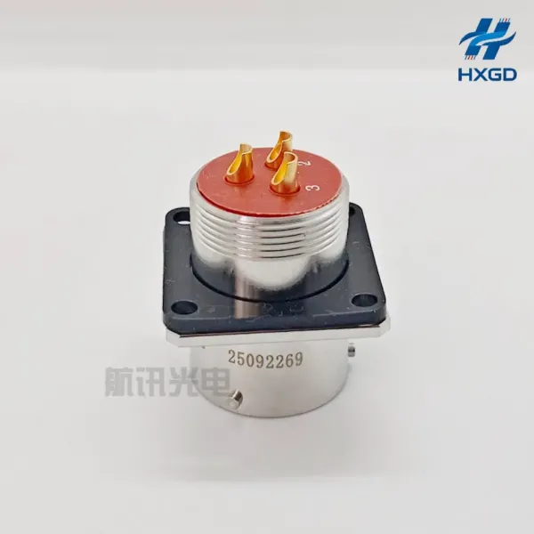 Xcd Series Circular Connector Xcd22f4z1p40 High Current 4-Core Plug.