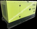 100KW 125KVA SDEC Engine Silent Diesel Generator Set Field Construction Use