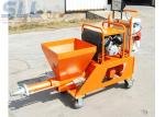 7.5KW Wet Ready Mixed Wall Cement Mortar Spraying Machine 30L / Min Orange Color