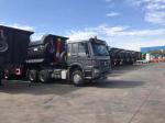 3 Axles U-Type Dump Semi-Trailer for Transportation Fuwa/BPW Axle Transportation