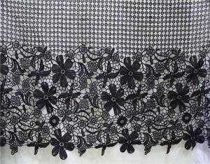 Wholesale Garment Accessories Chemical Lace Fabric Water Soluble Embroidery lace fabric in Different Color from china suppliers