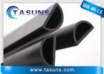 Pultruded D Shaped Carbon Fiber Tube CFRP Tubes For Musical Reinforcement