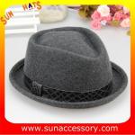T5481225 Sun Accessory customized winner fashion 100% wool felt hats, women hats
