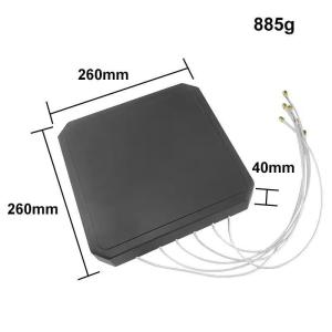 Wholesale 6 Band 26cm 17dBi Panel MIMO Directional Anti Drone Antenna Waterproof 840-5900 MHz from china suppliers