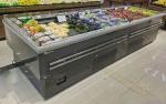 Island Display Fridge Fruit Display Cooler Supermarket Refrigeration Equipment
