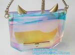 Jelly PVC Material Candy Color Beach, Women Shoulder Bag, beach bag pvc