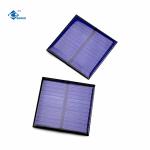 China Manufacturer ZW-5555-6V Poly Solar Panel Charger 0.45W Customized Epoxy